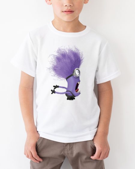 Детска тениска - Purple minion