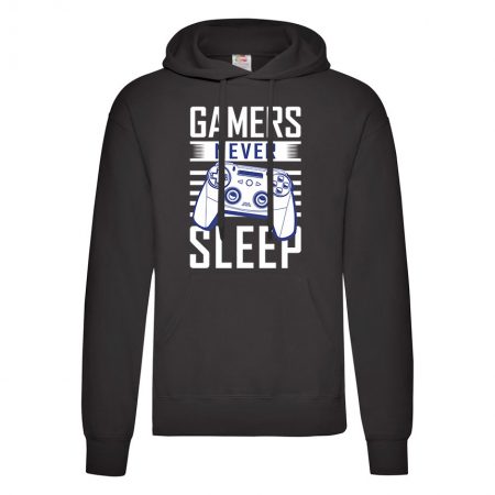Суитшърт - Gamers never sleep