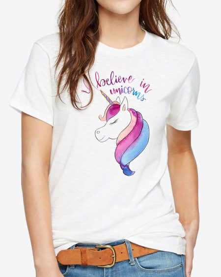 Тениска - I believe in unicorns