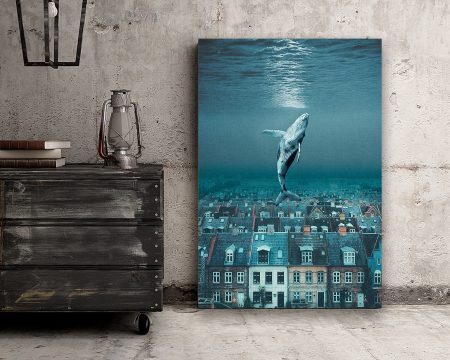 Картина от Канава - Дом под водата