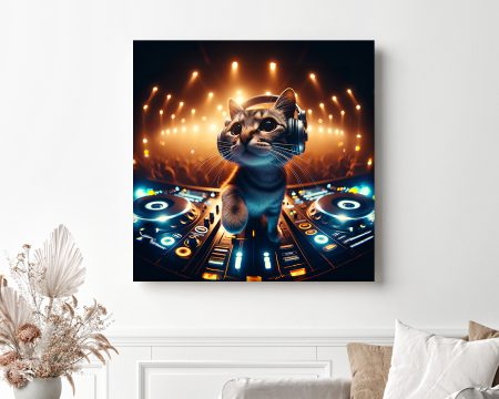 Картина - Electronic Cat